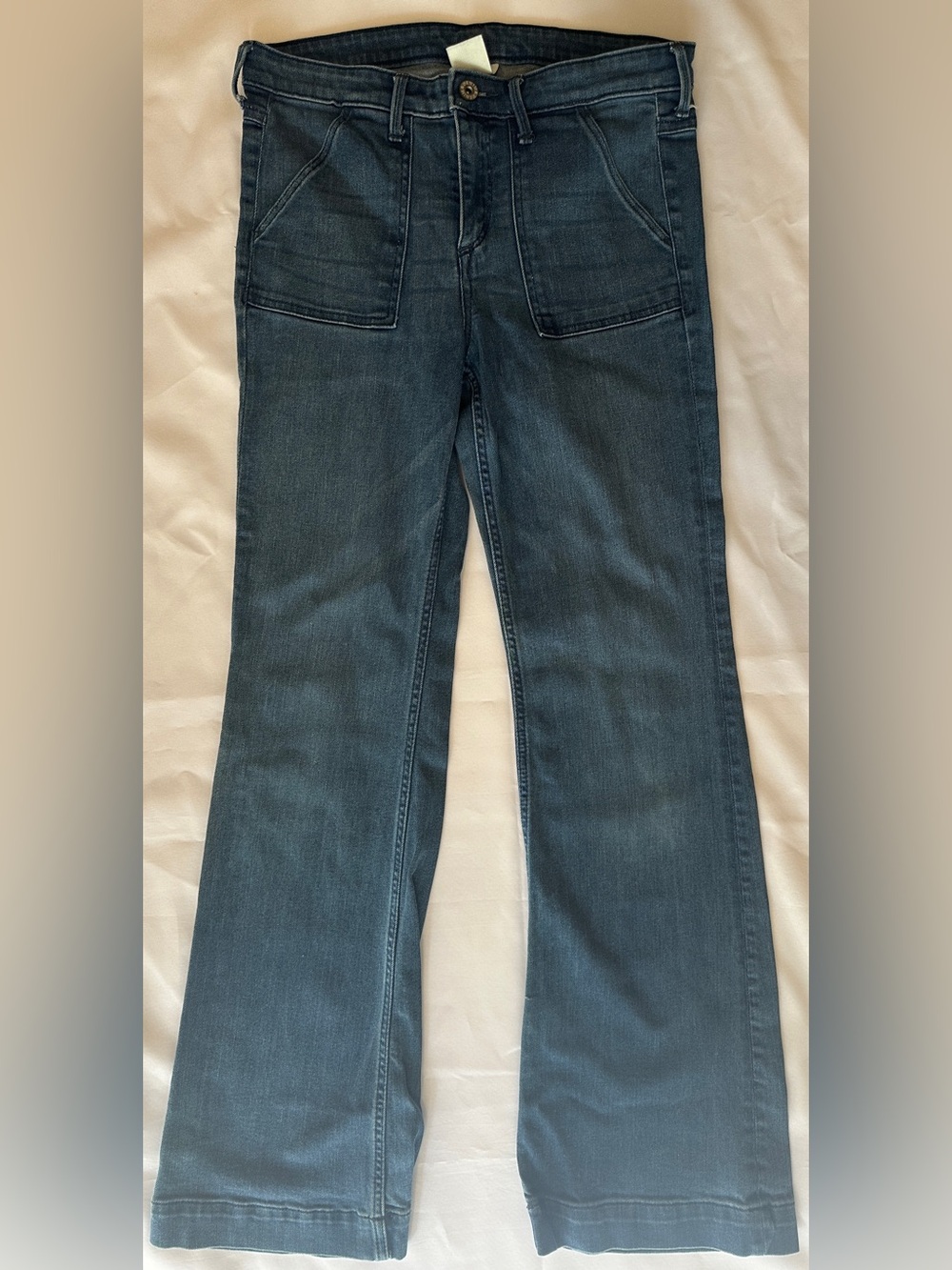 Women’s H&M Dark Blue Wide-Leg Jeans